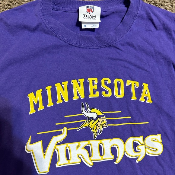 Vintage NFL Minnesota Vikings “triple purple” shirt 00s size Xl - Picture 2 of 8